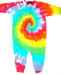 Romper Rainbow Spiral